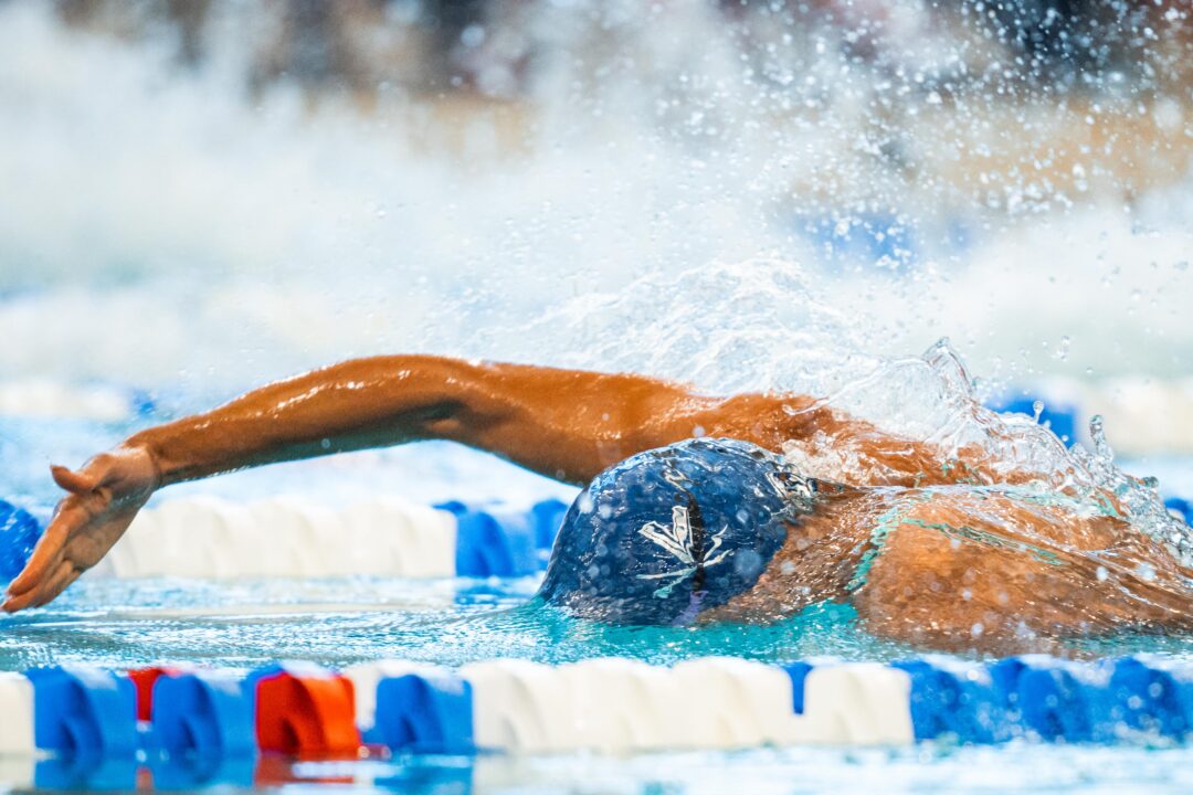 Curtis Dips Under 46, Surpassing Gretchen Walsh as The Fastest Freshman Ever in The 100 Yard Free