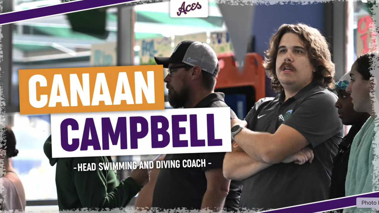 Evansville Hires Canaan Campbell As New Head Swimming & Diving Coach