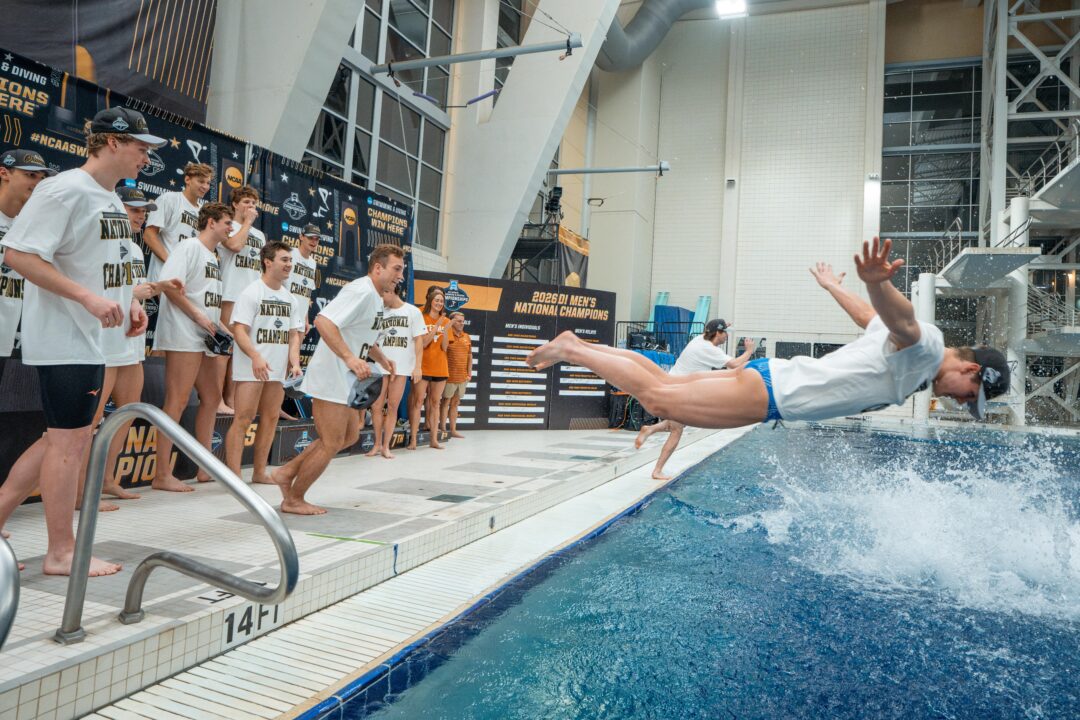 Alright, Alright, Alright: Famous Actor Recognizes Texas’ Men’s NCAA Swimming & Diving Title