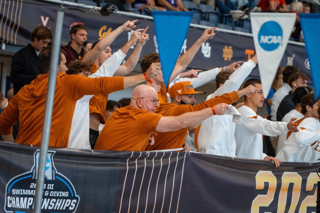 Men’s NCAA Final Session Projected to Run Shorter Than Women’s by Upwards of 13 Minutes