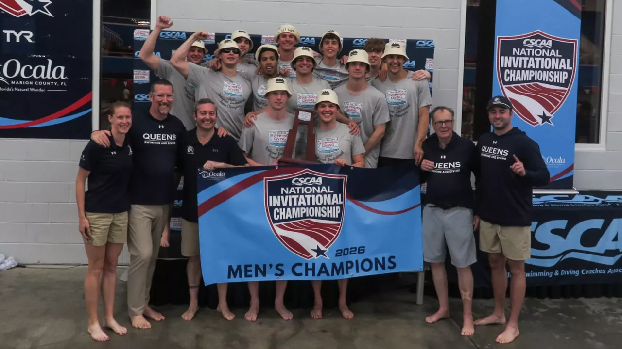 Queens (NC) Men, Kentucky Women Claim Team Titles at 2026 CSCAA National Invite Championship