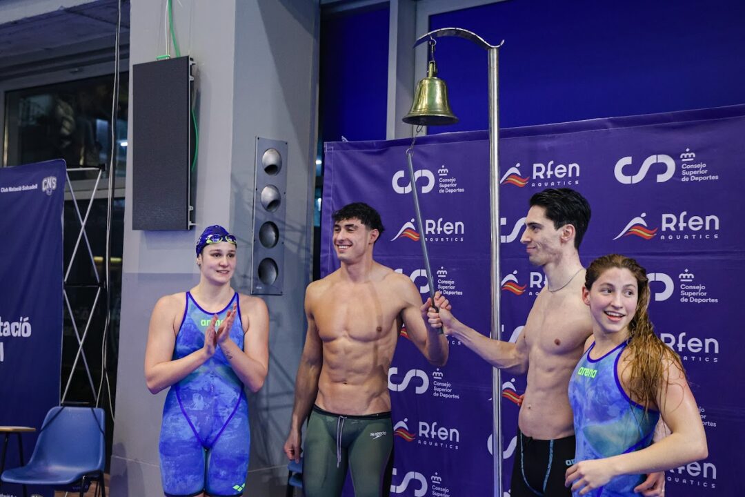 Campeonatos de España de natación: récord nacional en la primera jornada