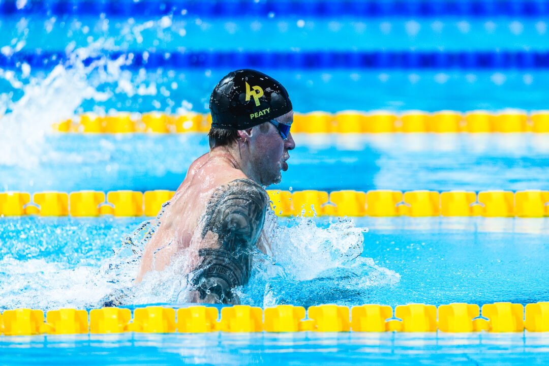 Adam Peaty Drops 58.97 100 Breast For Fastest Swim Since Paris