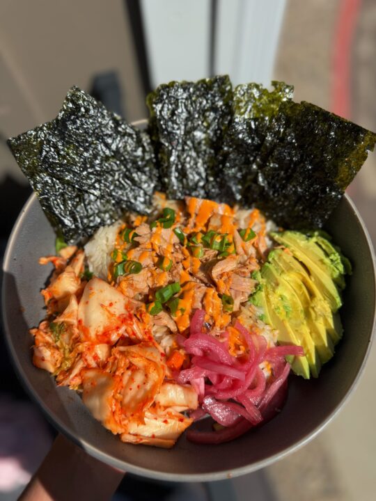 The Hungry Swimmer: Spicy Tuna Rice Bowl