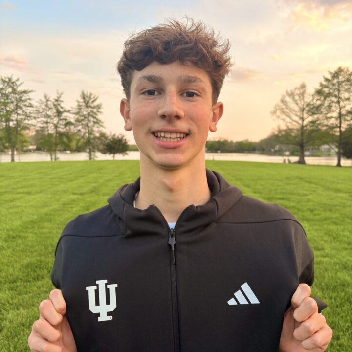 Indiana 100 Back State Champion Carter Hadley Stays Home with Commitment to Indiana for 2026