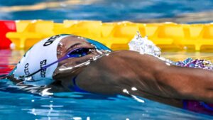Sara Curtis Downs 50 Backstroke Italian Record in 27.33, #3 Performer in 2026