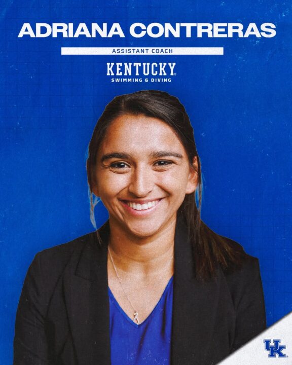 Kentucky Names Adriana Contreras Assistant Swimming and Diving Coach