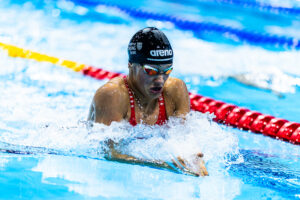Angharad Evans Notches 1:04.41 Mixed Medley Breaststroke Split At Scottish Open