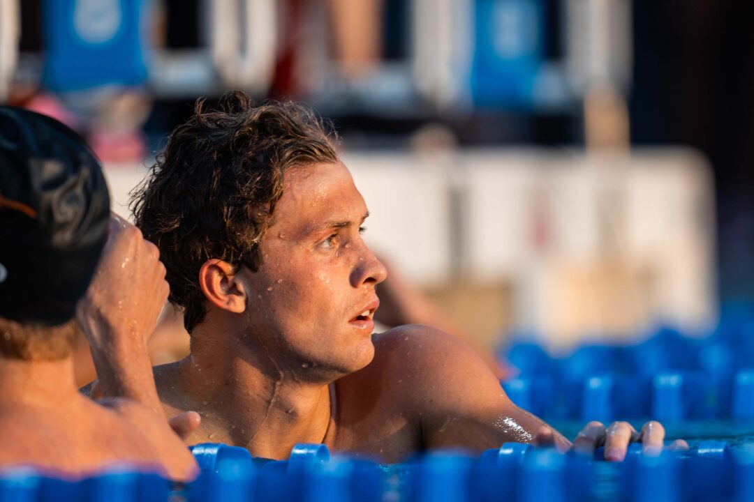 Carson Foster and Jillian Cox Win 800 Free on Night One of Longhorn Elite Invite