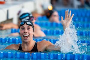 WATCH: Gretchen Walsh Breaks the World Record in the 100 Fly, Breathing Every Stroke (RACE VIDEO)