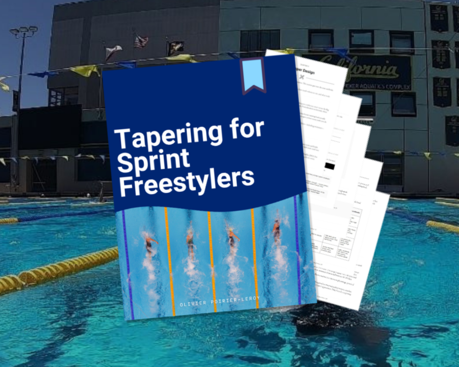 A New Book for Sprint Freestylers Frustrated with Mediocre Tapers