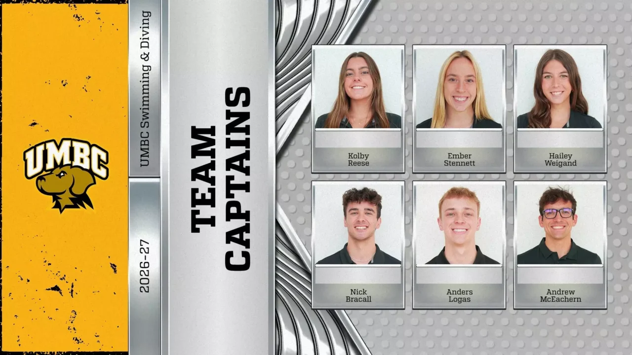 UMBC Swimming & Diving Announces 2026-2027 Team Captains