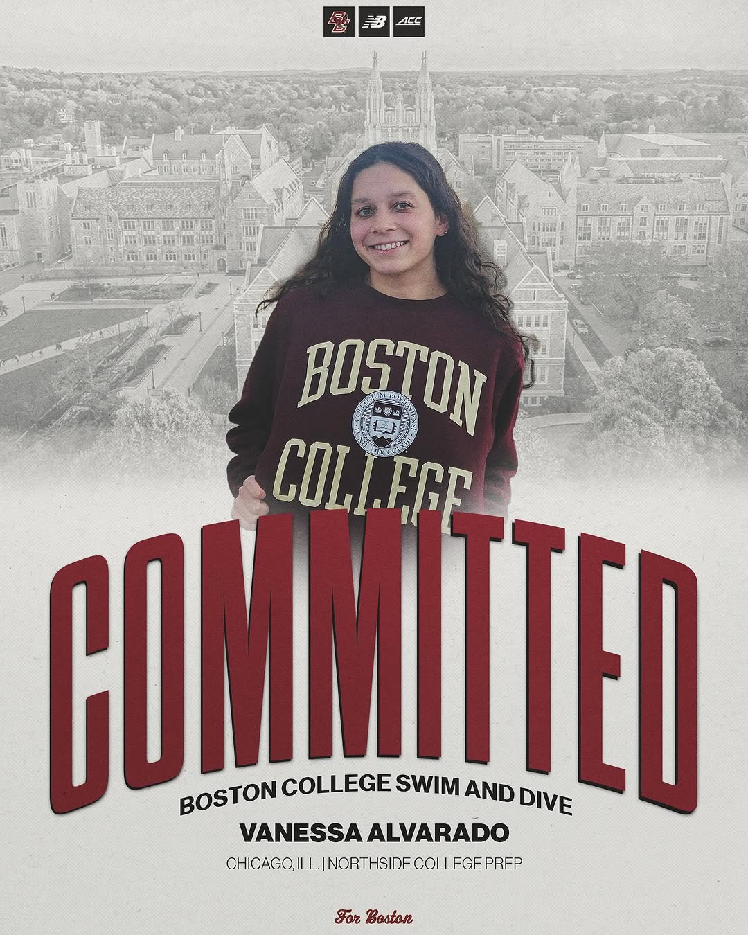 Boston College Adds Jr. Pan American Games Finalist Vanessa Alvarado to Class of 2030