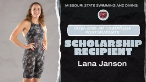 Missouri State’s Lana Janson Receives CUSA Jim Castañeda Postgraduate Scholarship