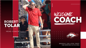 Legendary AZ Program Brophy College Prep Names Robert Tolar New Head Swimming & Diving Coach