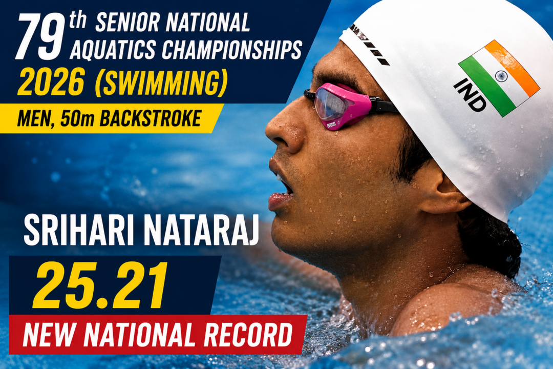 Srihari Nataraj Ne 25.21 Seconds Ke Sath Bnaya New Record