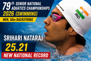 Srihari Nataraj Ne 25.21 Seconds Ke Sath Bnaya New Record