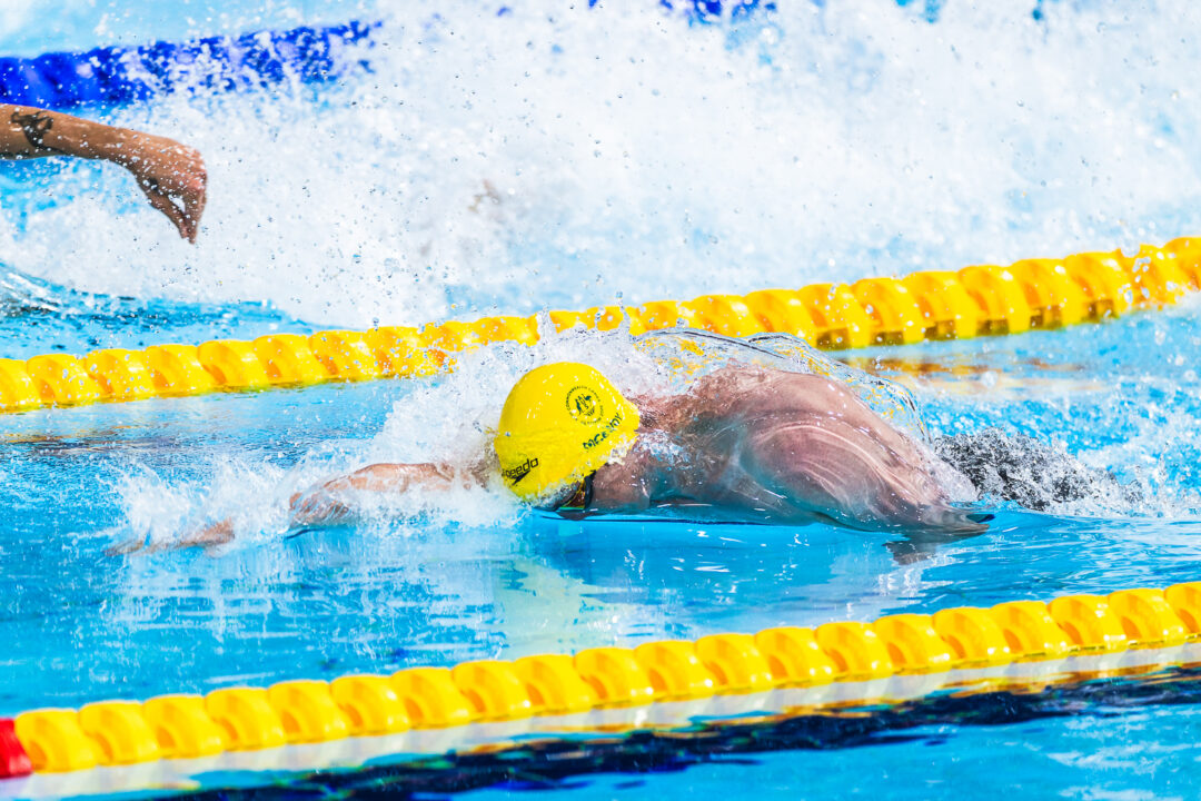Cam McEvoy Rips 20.97 50 Free Commonwealth Games Record, #4 All-Time
