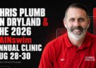 Chris Plumb Previews The GAINswim Clinic, And What Swim Teams Get Wrong About Dryland