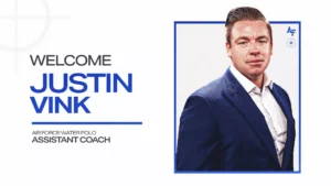 Justin Vink Named Assistant Coach of Air Force Men’s Water Polo
