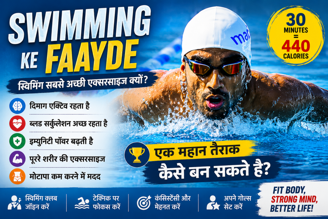 Swimming Ke Fayde Aur Ek Great Swimmer Kaise Bane (Complete Guide)