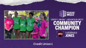 Mountain West Names UNLV’s Hannah Jones Credit Union 1 Community Champion