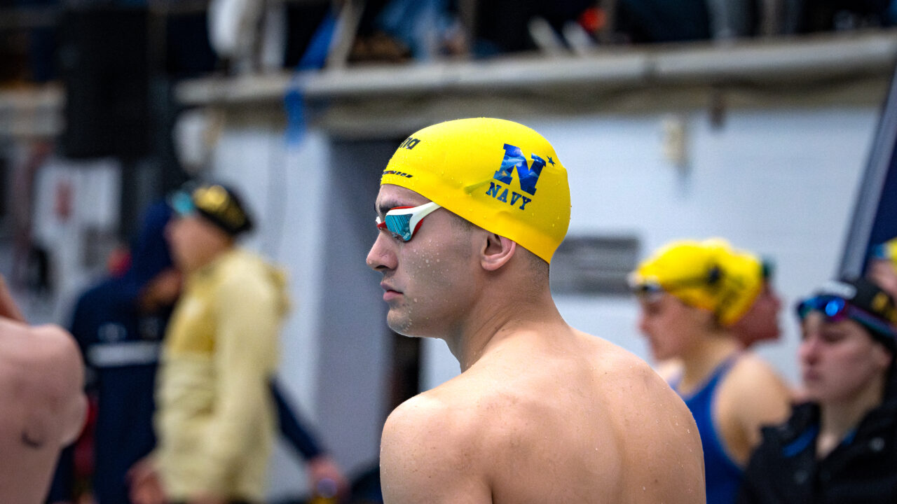 Navy Men Punch Ticket To NCAAs With 1:23.59 200 Medley Relay, Army Women Sweep Relays