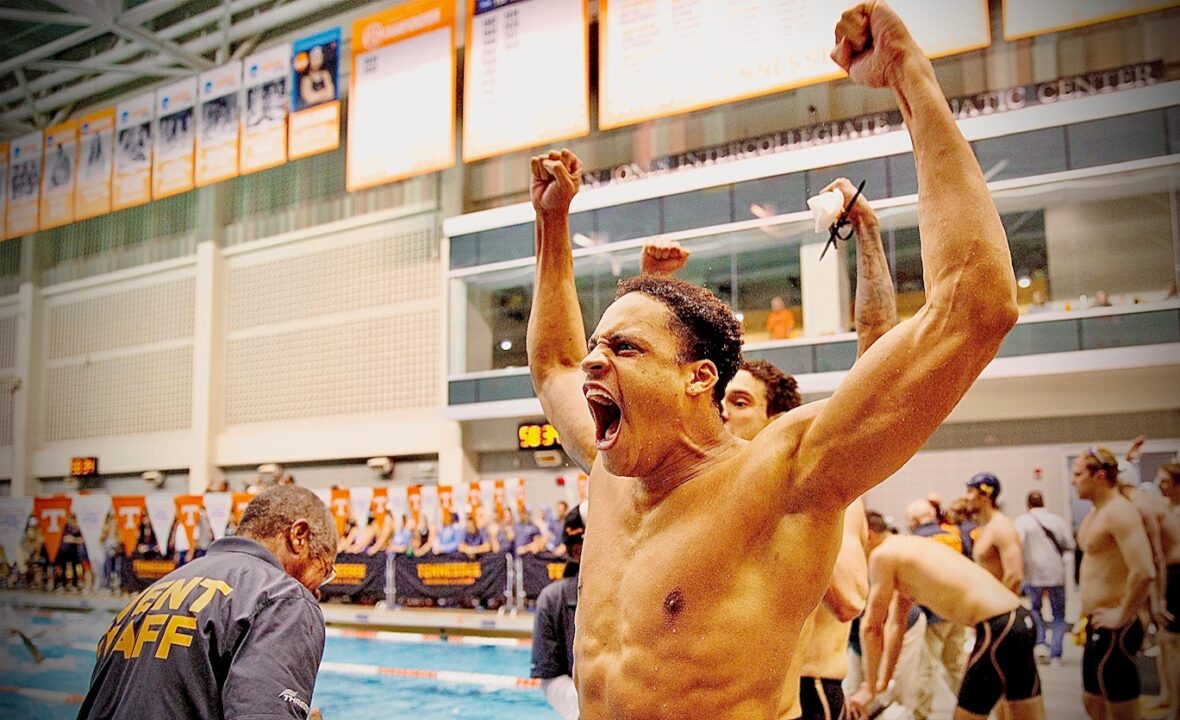 WATCH: Jordan Crooks Emotional Celebration After Swimming 17.9 50 Free